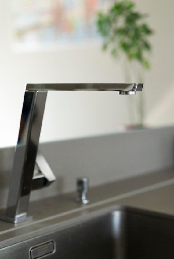 Utensils and Glove on Table